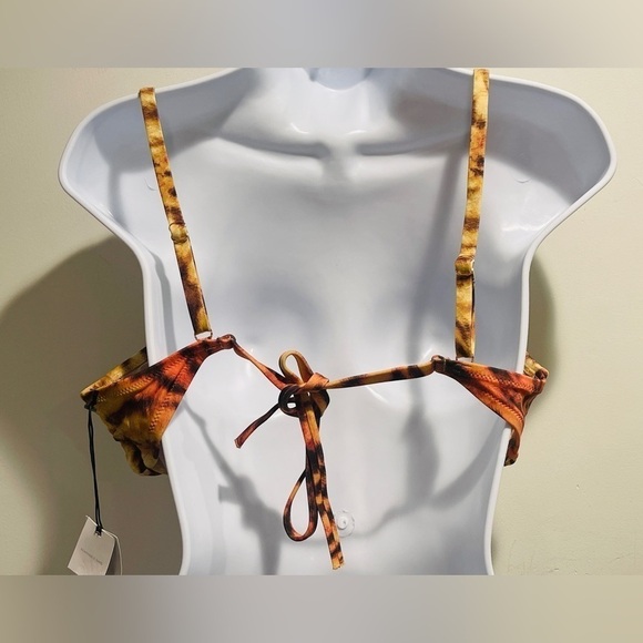 Shade & Shore Women's 36D Tiger Print Bikini Swim Top NWT - Picture 9 of 16